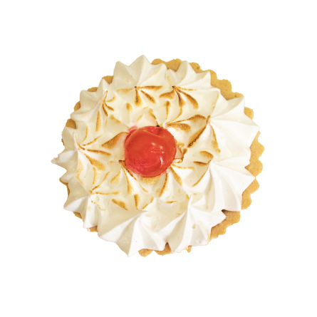 tartaleta de merengue y crema